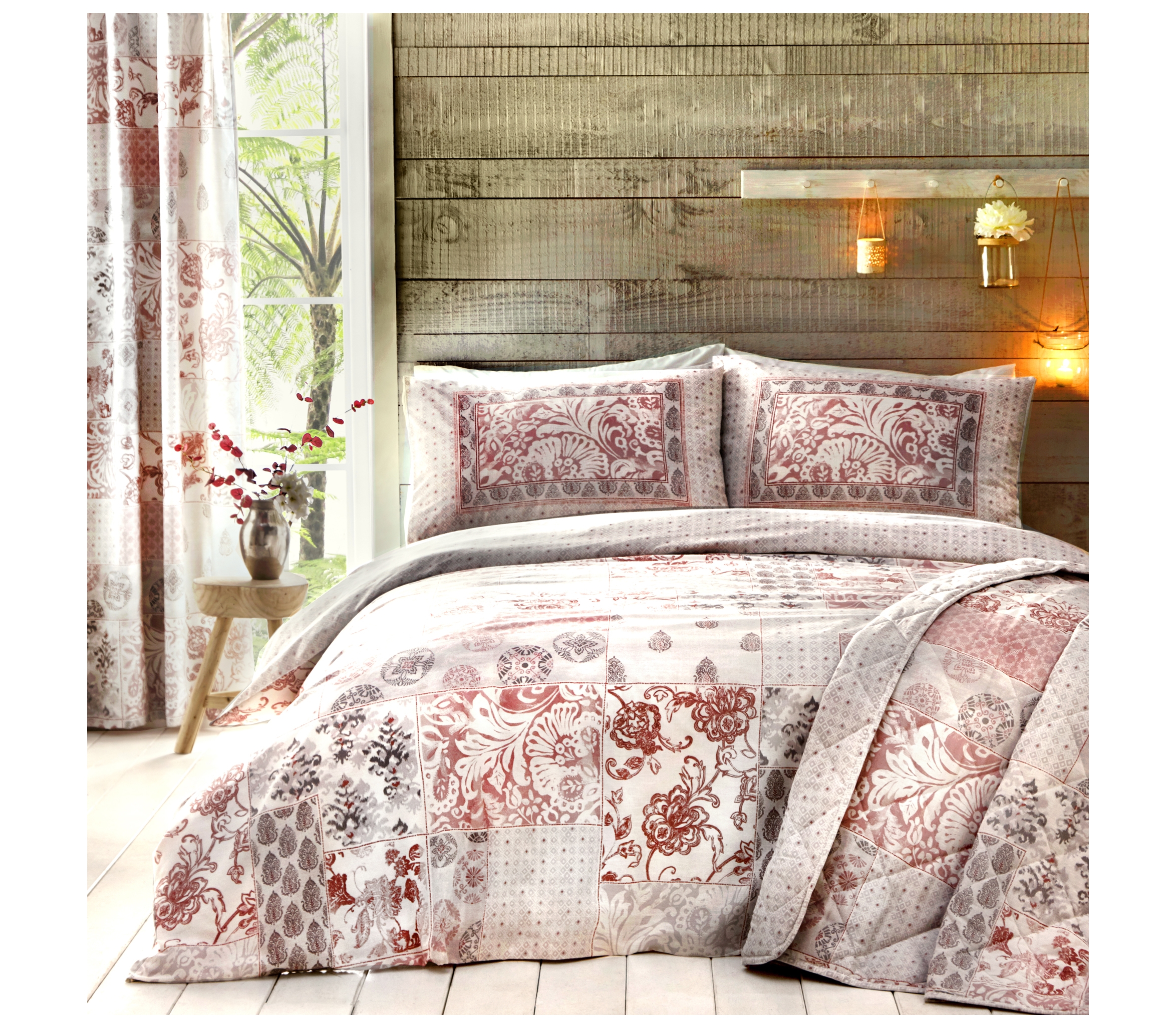 Dreams & Drapes Jakarta Blush Bedding J Rosenthal & Son