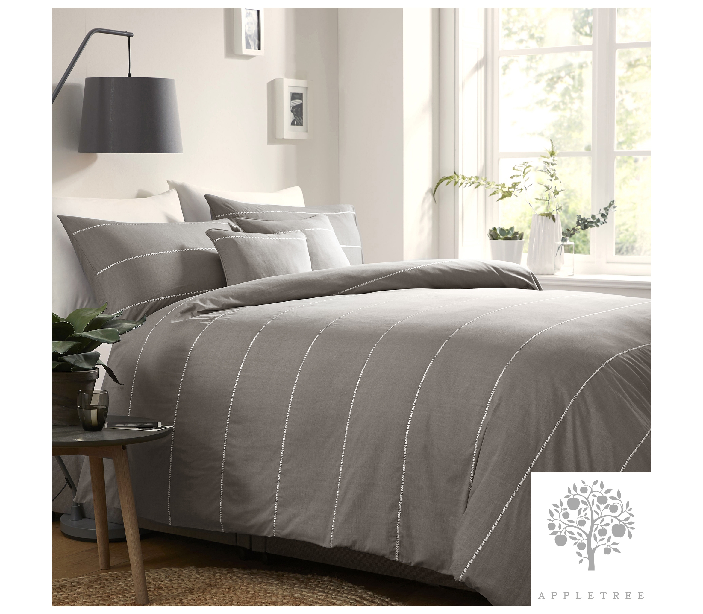 Appletree Signature Salcombe Slate Duvet Cover