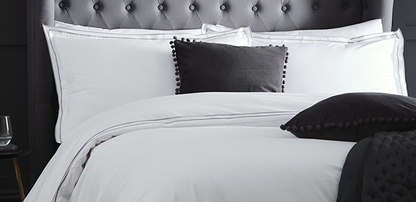 Bedding J Rosenthal And Son - Black White And Silver Bedding Bedding J Rosenthal And Son - Black White And Silver Bedding