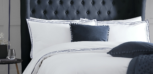 Bedding J Rosenthal And Son - Navy And Gray Bedding Bedding J Rosenthal And Son - Navy And Gray Bedding